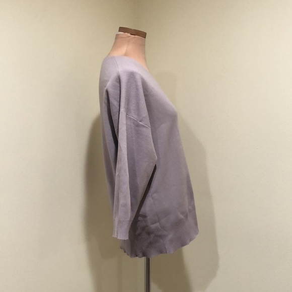 Aritzia Wilfred Sweater Size Large Dusty Purple - Picture 3 of 11